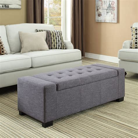 large storage ottoman for bedroom.